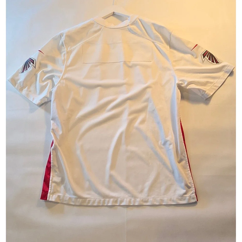 Nike Football Jersey Mens XL White Excellent Atlanta Falcons Skyline Graphic